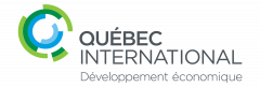Le logo de Québec International, partenaire de Nexam