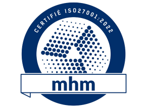 Logo mhm ISO27001 certifié