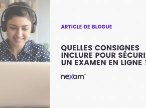 Candidate a un examen en ligne. Online exam participant.