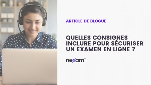 Candidate a un examen en ligne. Online exam participant.