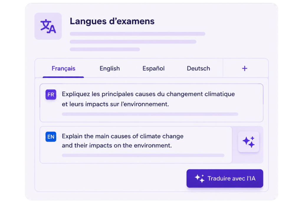 Agent AI traduction