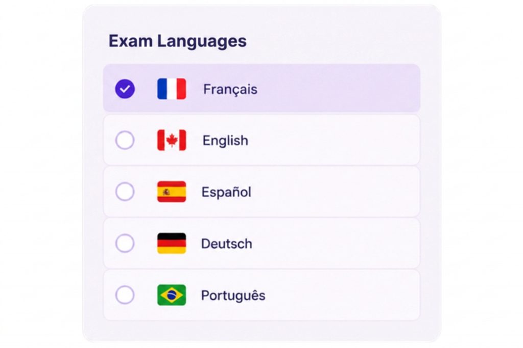 Multilanguage_online_exam_Parameter
